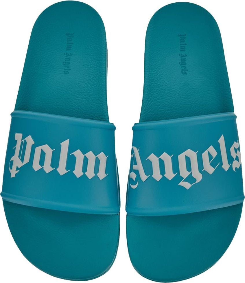 Palm Angels Pool Sliders Blauw