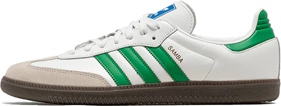 Adidas Adidas Samba OG White Green Groen