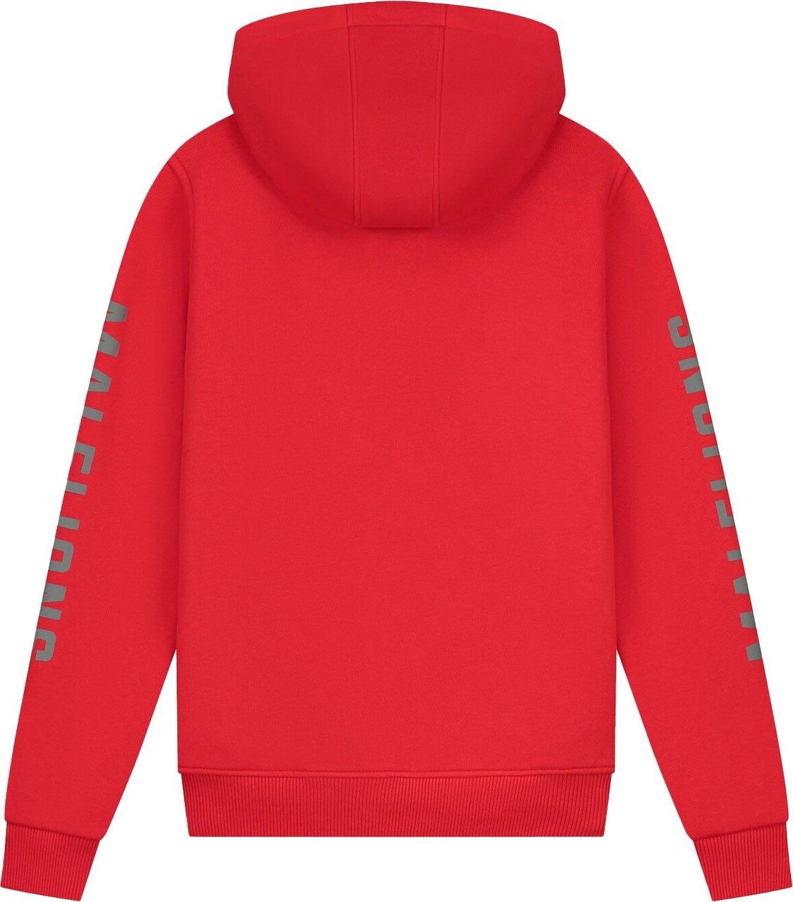 Malelions Lective Hoodie - Red/Grey Rood