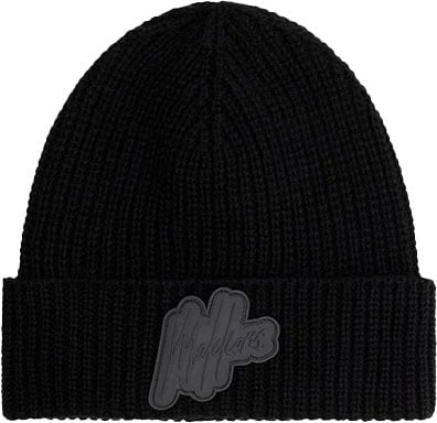 Malelions Sport Signature Beanie - Black Zwart