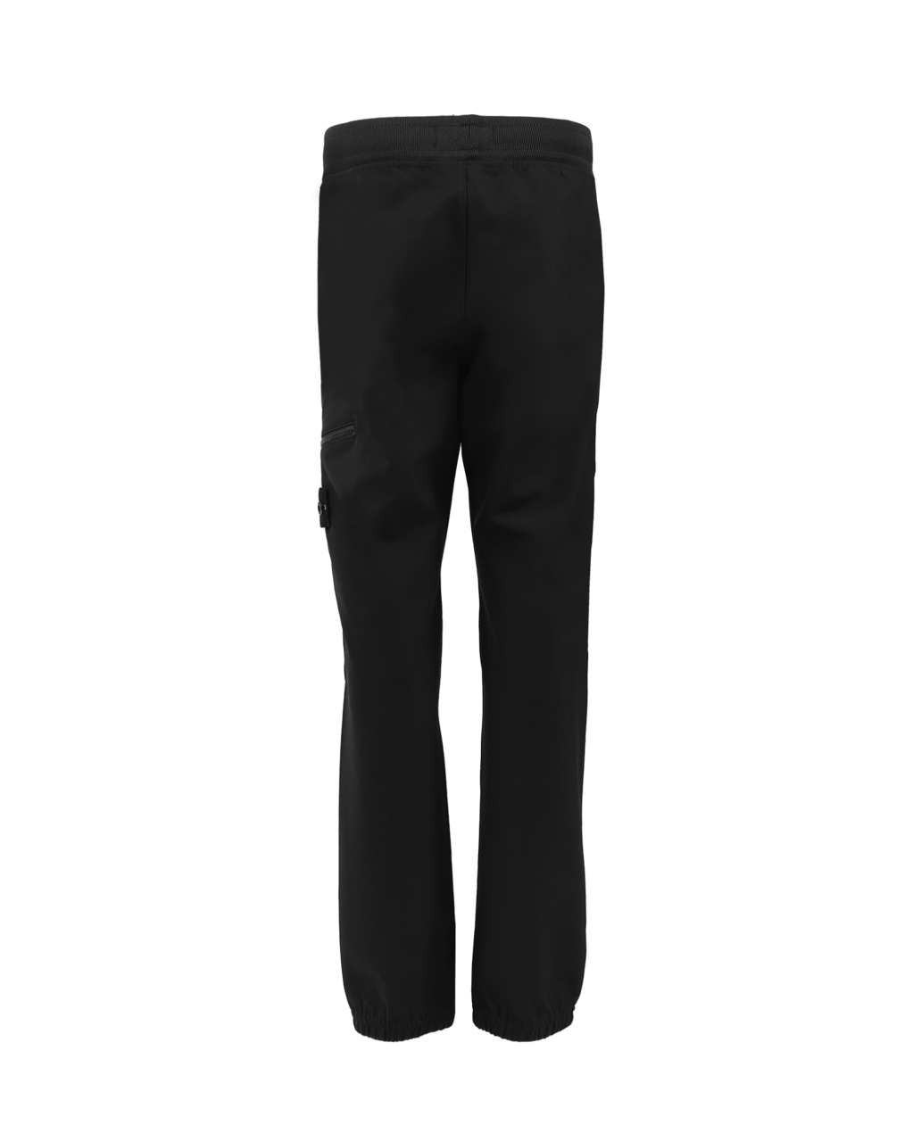 Stone Island Junior Kids Logo-patch Track Pants Zwart Zwart