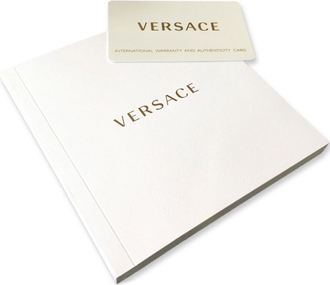 Versace VECQ01020 Palazzo dames horloge 34 mm Zwart