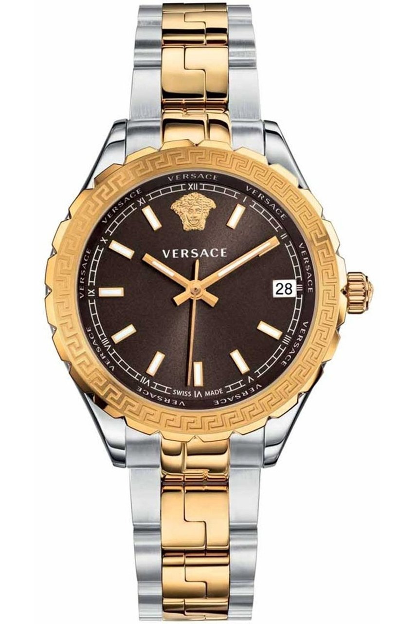 Versace V12040015 Hellenyium dames horloge Bruin