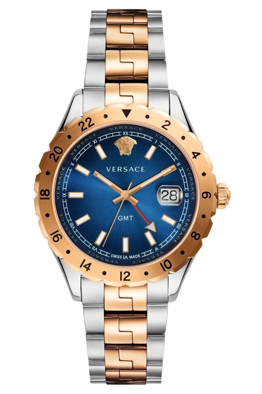 Versace V11060017 Hellenyium GMT heren horloge Blauw