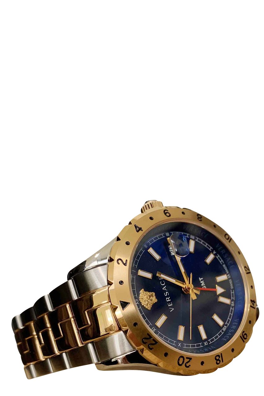 Versace V11060017 Hellenyium GMT heren horloge Blauw