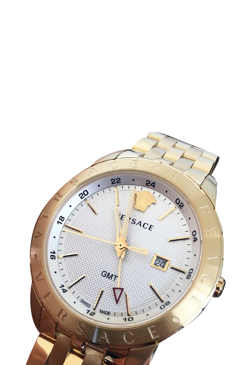 Versace VEBK00518 Univers 43 mm heren horloge Wit