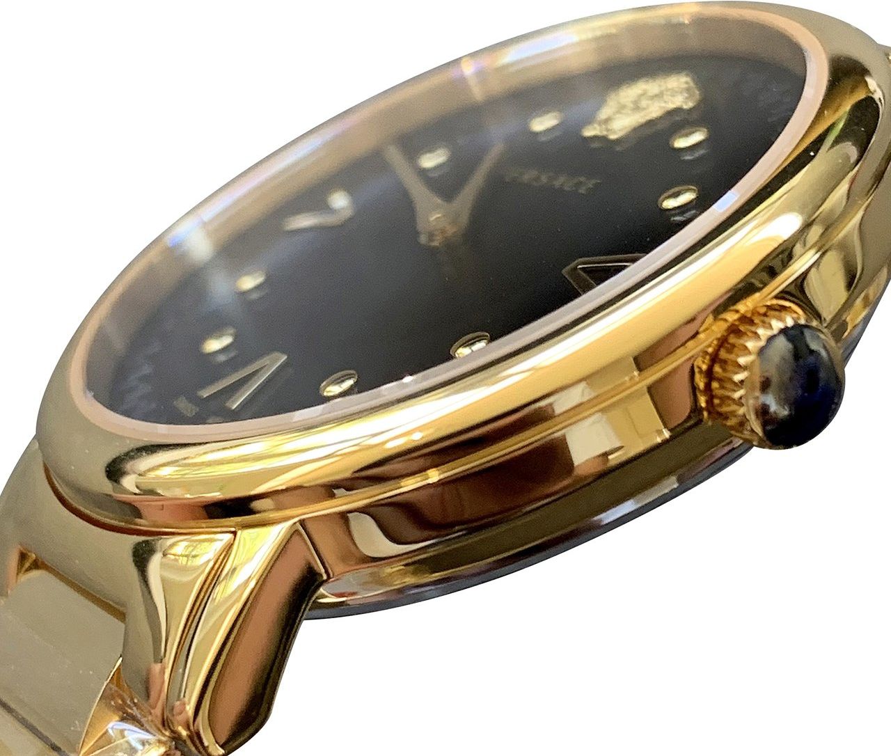 Versace VEVD00619 Pop Chic dames horloge 36mm Zwart
