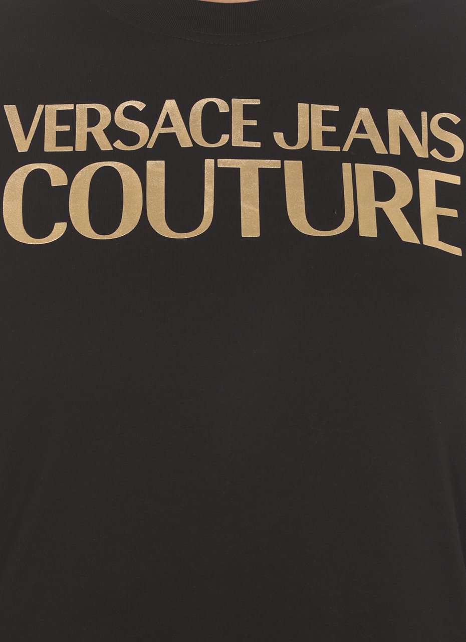 Versace Jeans Couture Magliette T-Shirt Zwart