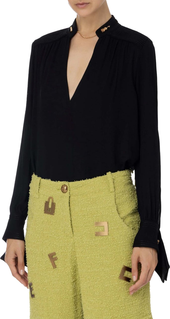 Elisabetta Franchi Elisabetta Franchi Blouses Zwart Ca03037e2 Zwart