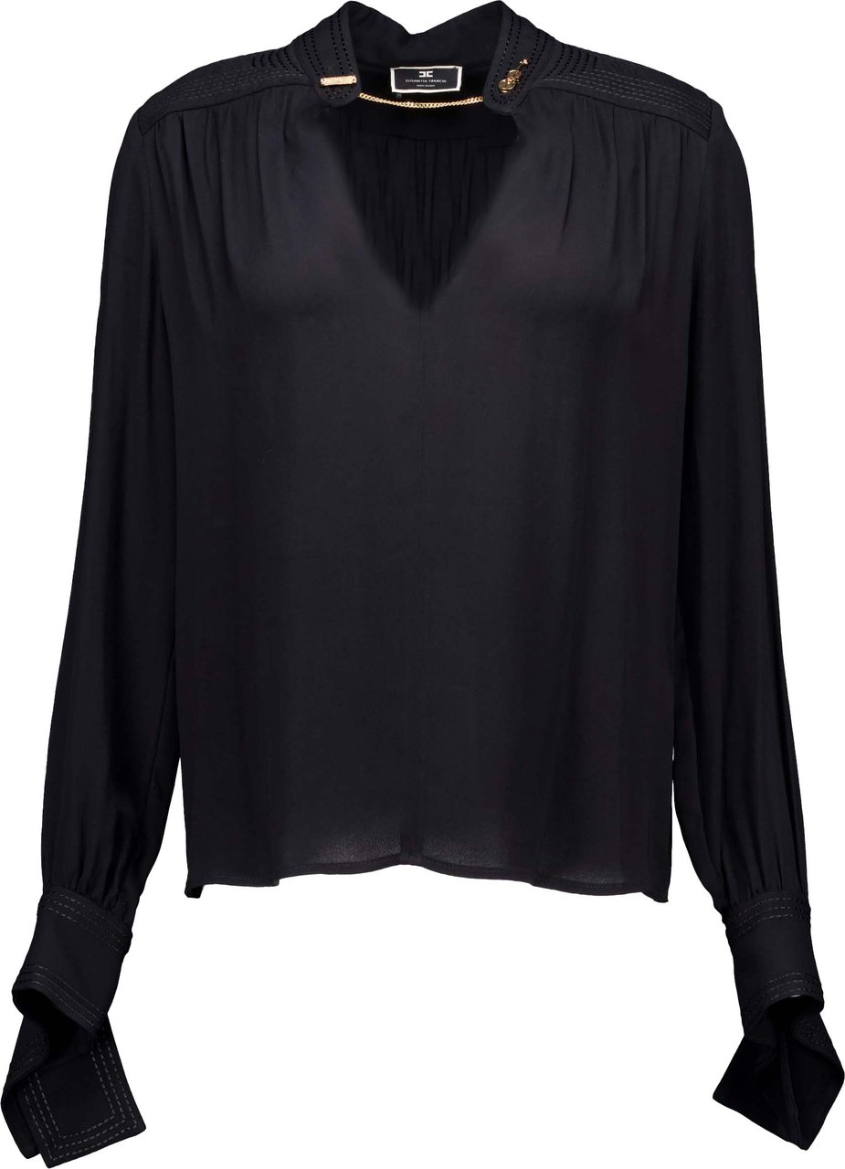 Elisabetta Franchi blouses zwart Zwart