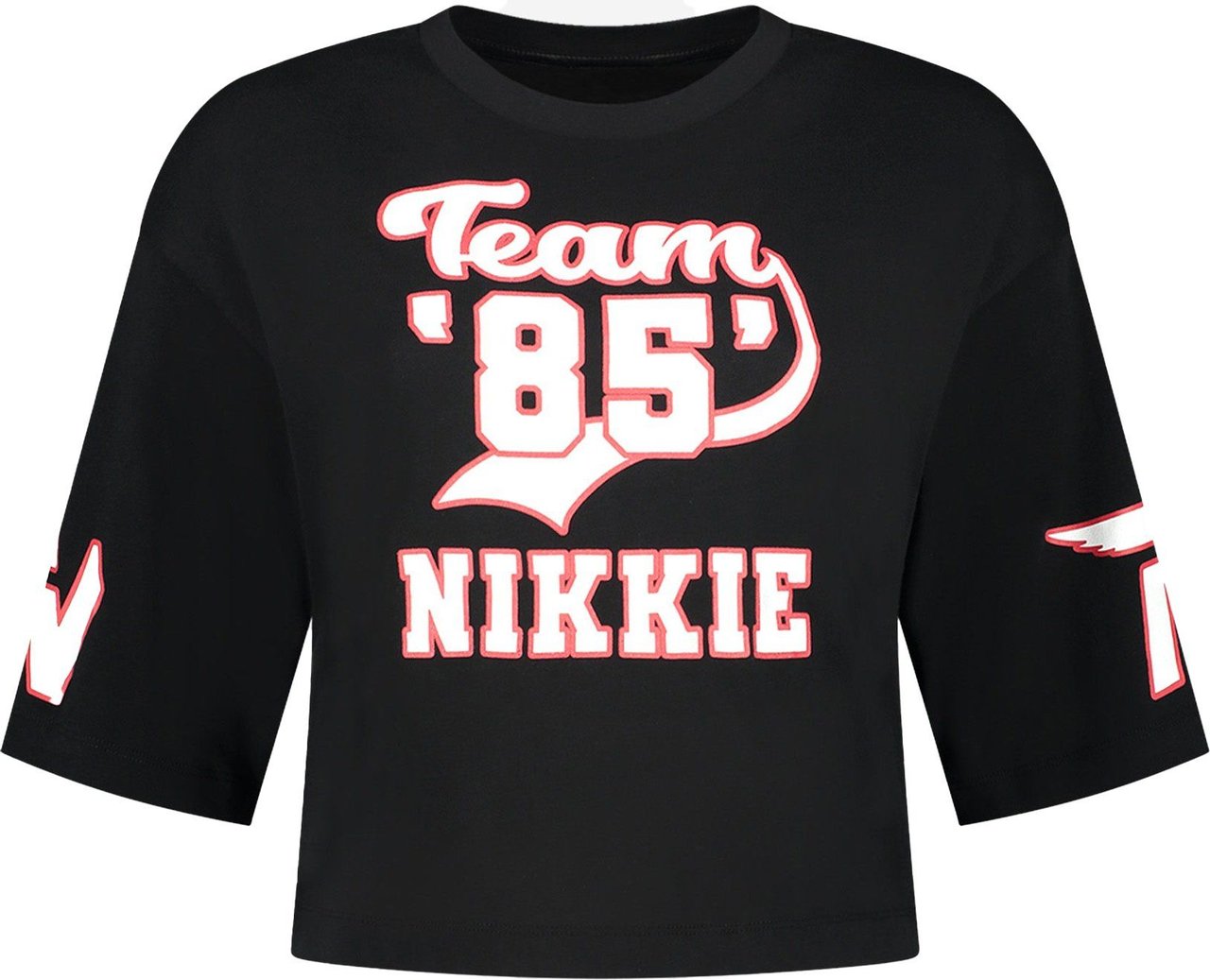 Nikkie Nikkie Racing T-Shirt Zwart