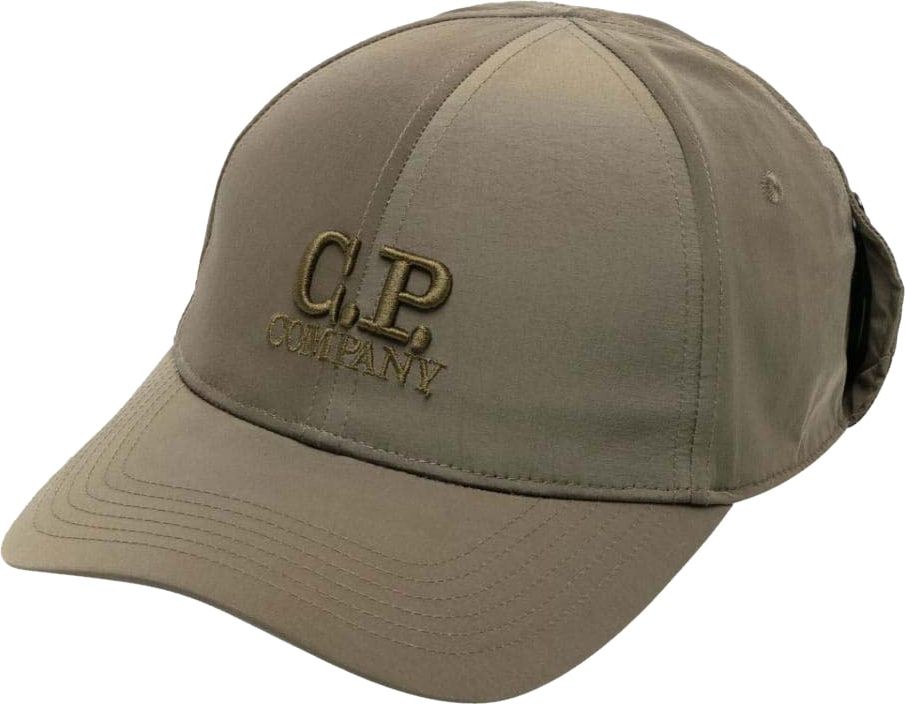 CP Company C.p. Company Chrome-r Goggle Military Green Cap Green Groen