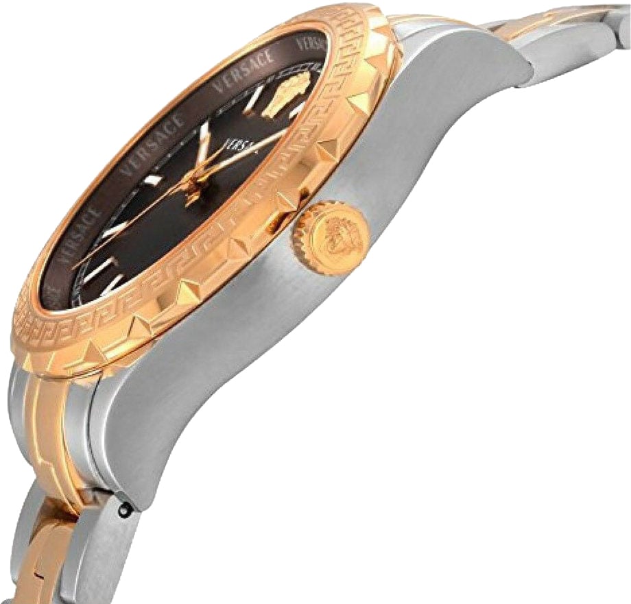 Versace V12040015 Hellenyium dames horloge Bruin