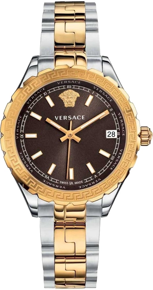 Versace V12040015 Hellenyium dames horloge Bruin