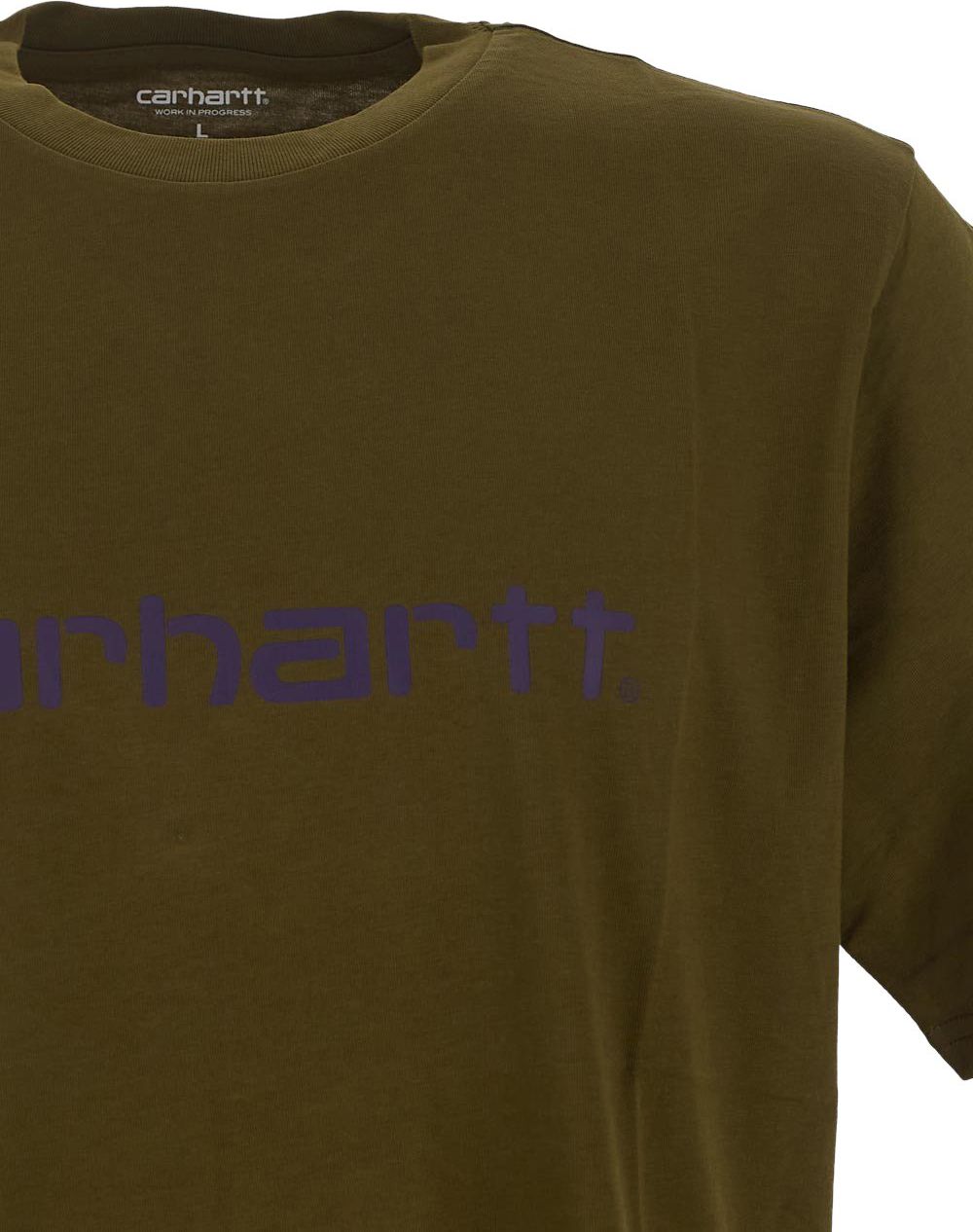 Carhartt Script T-Shirt Groen