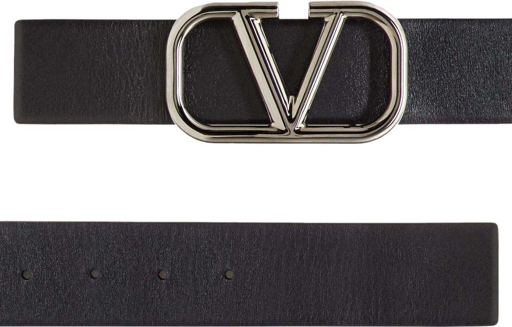 Valentino Garavani Belts Black Black Zwart