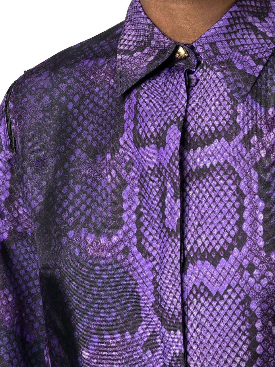 Roberto_Cavalli Shirts Purple Paars