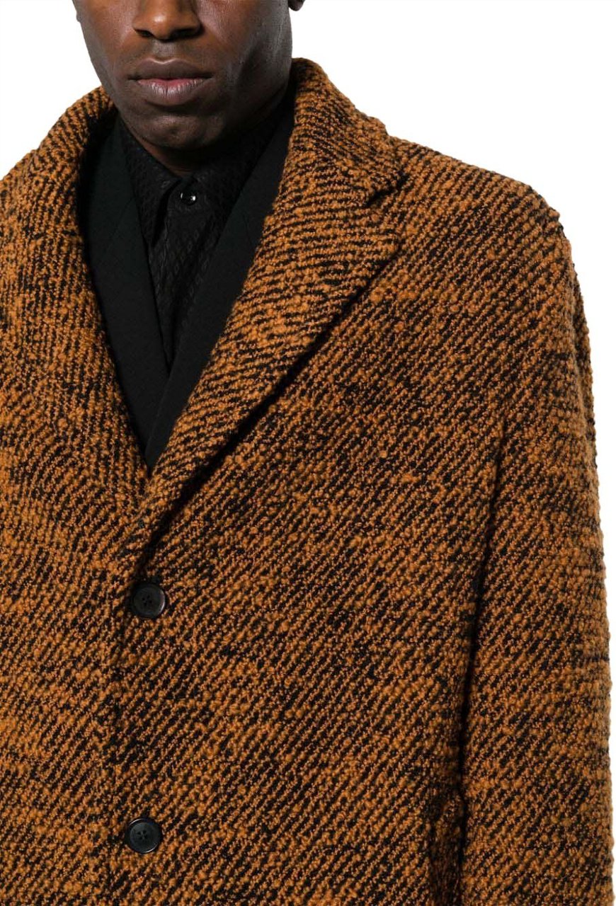 Versace Coats Brown Bruin