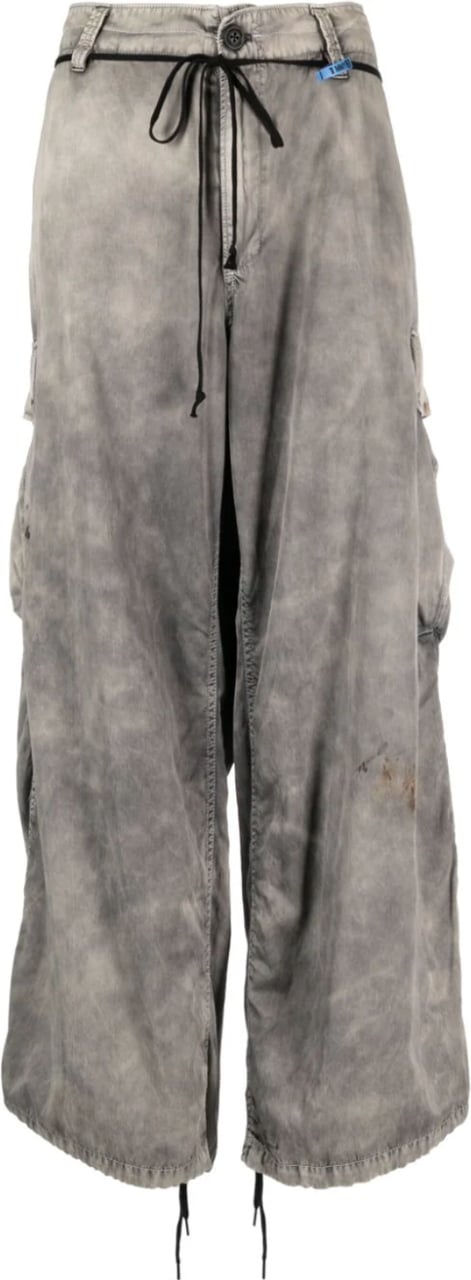 Maison Mihara Yasuhiro Vintage Finished Cargo Trousers Gray Grijs