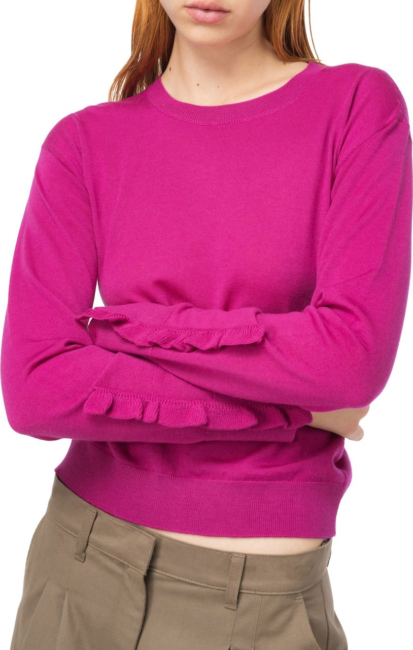 Pinko Sweaters Purple Paars
