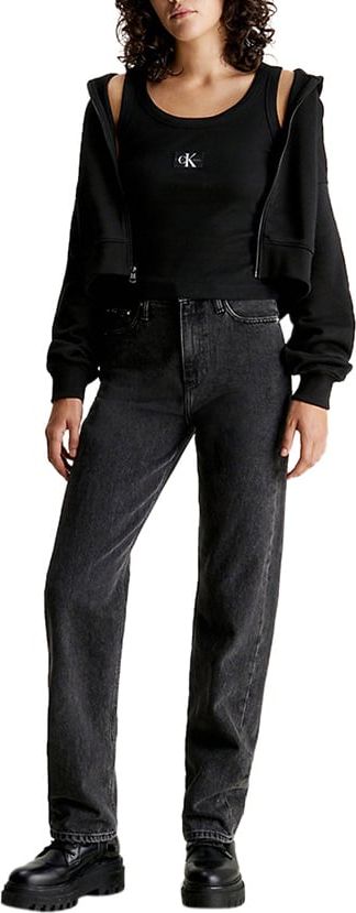 Calvin Klein Badge Vest Zwart