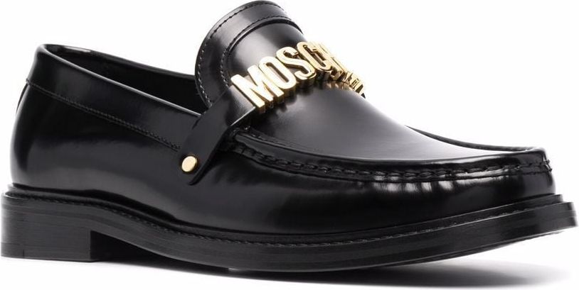 Moschino Flat shoes Black Black Zwart