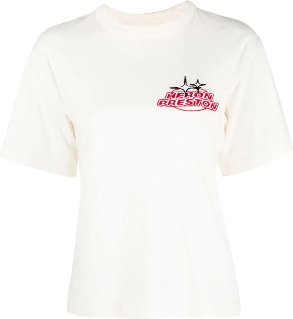 Heron Preston Hp Sponsor Logo T-shirt Wit