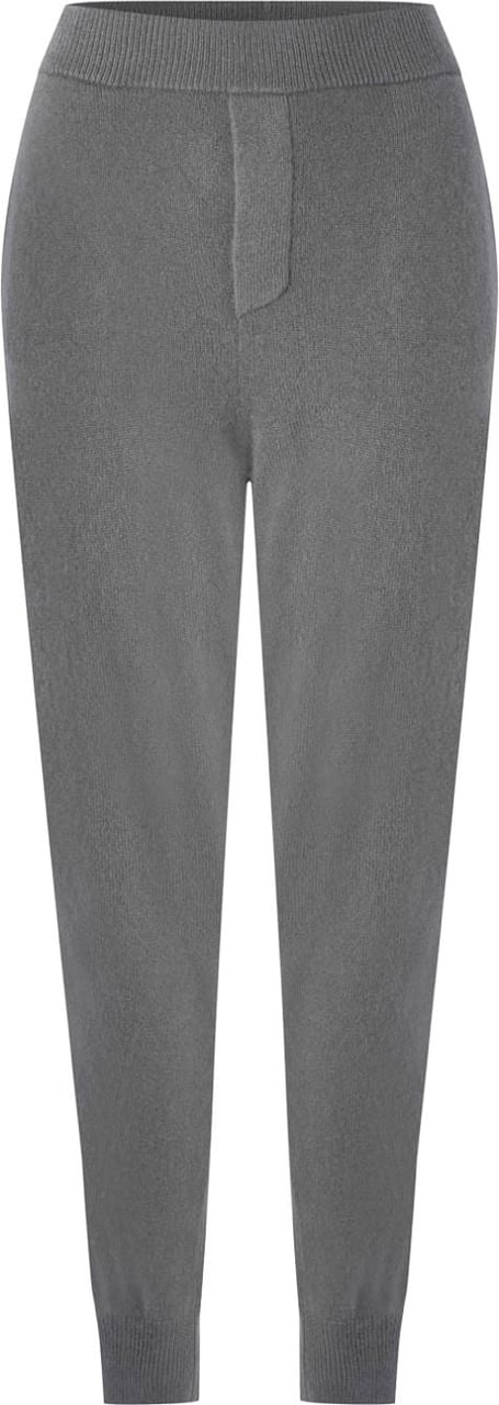 Dsquared2 Logo Knitted Cashmere Joggers Track Pants Grijs