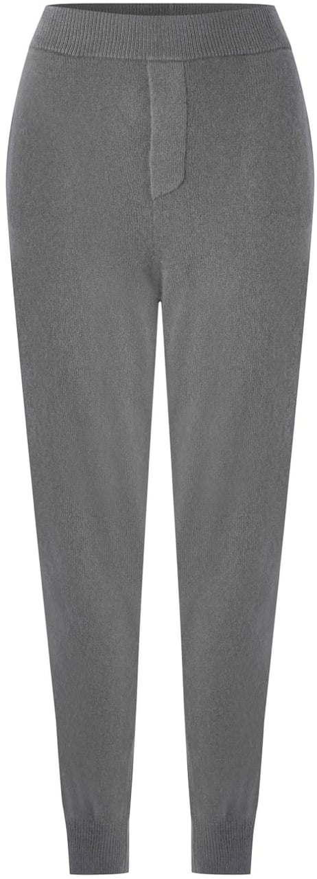 Dsquared2 Logo Knitted Cashmere Joggers Track Pants Grijs