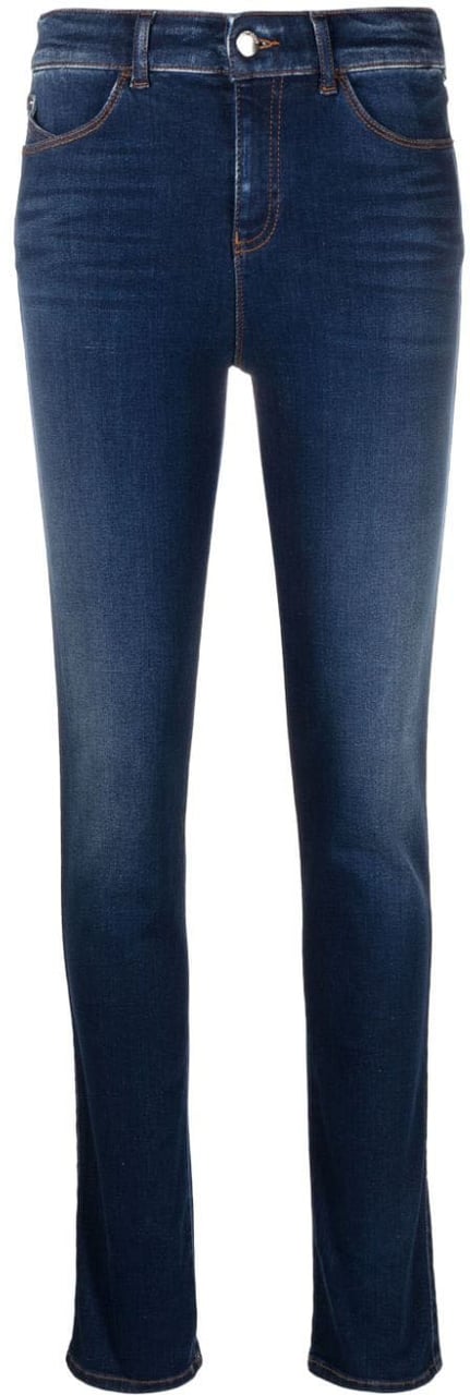Emporio Armani Jeans Blue Denim Blauw