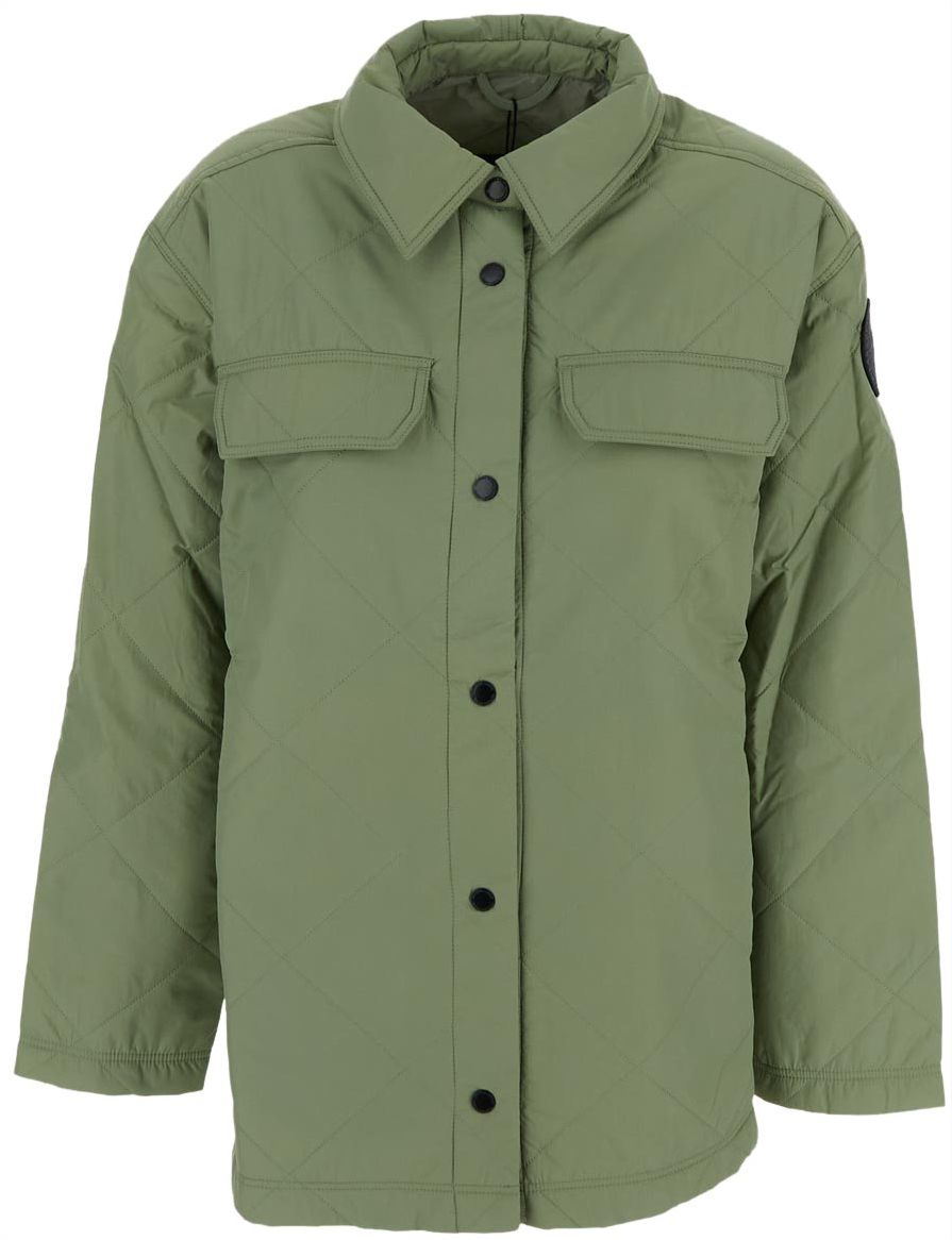 Canada Goose Albany Quilted Shirt Jacket Groen