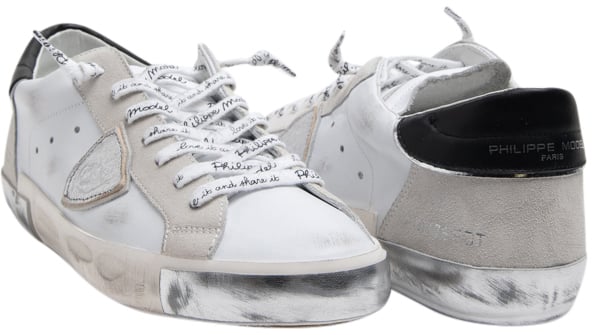 Philippe Model Sneakers White Wit