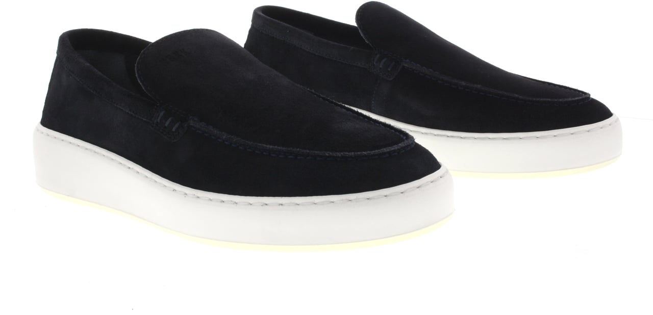 Nubikk Jiro Suo | Blauwe Mid Loafers Blauw