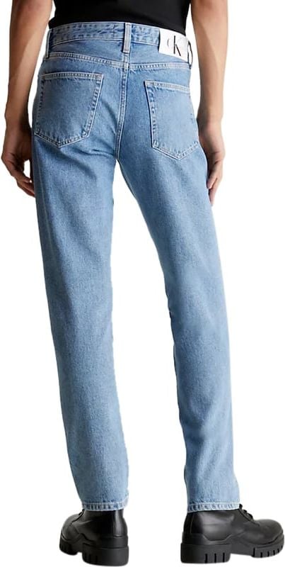 Calvin Klein Straight Jeans Blauw