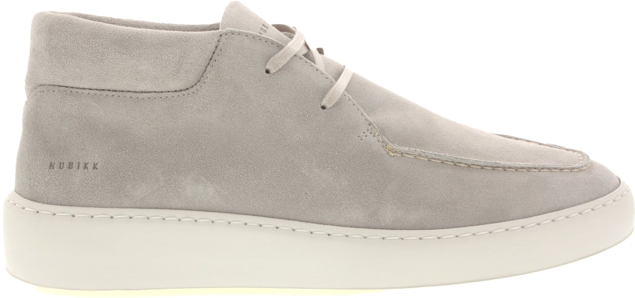 Nubikk Jiro Gio | Beige Desert Boots voor Heren Wit