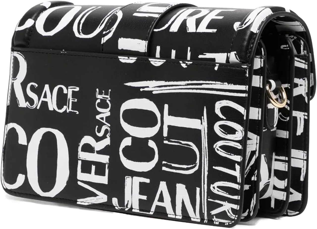 Versace Jeans Couture Versace Jeans Tas Zwart Polyester One Size crossbody tassen zwart Zwart