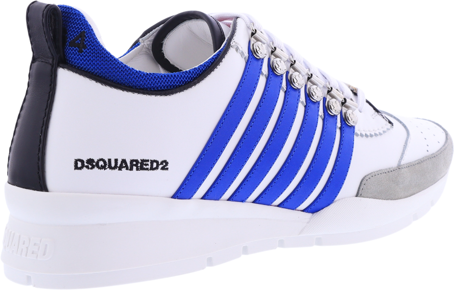 Dsquared2 Legendary White Blue Sneaker White Wit