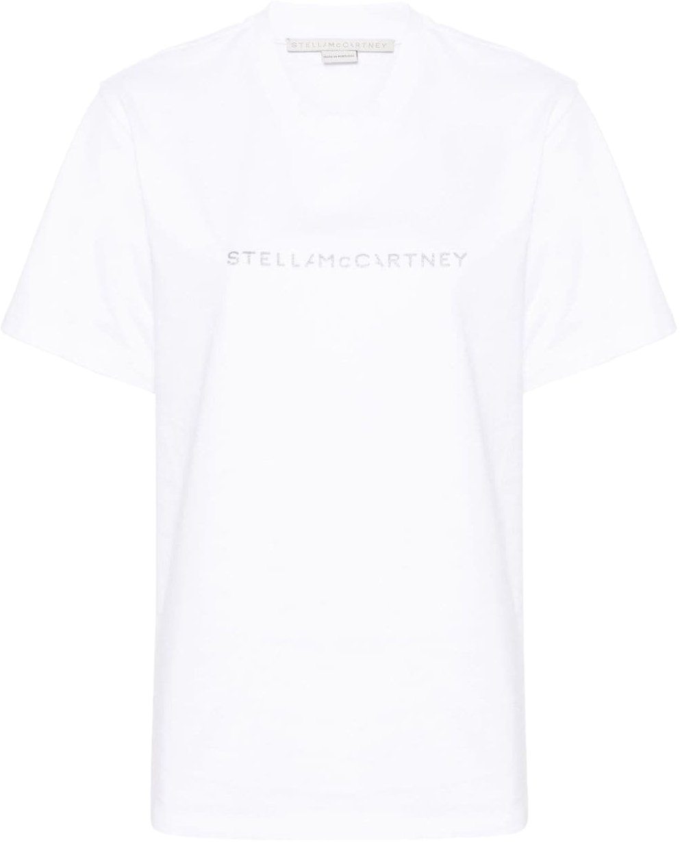 Stella McCartney T-Shirt Iconic Glitter Wit