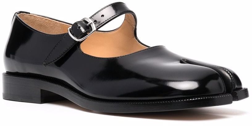 Maison Margiela Flat Shoes Black Zwart