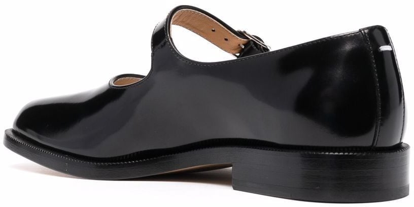 Maison Margiela Flat Shoes Black Zwart