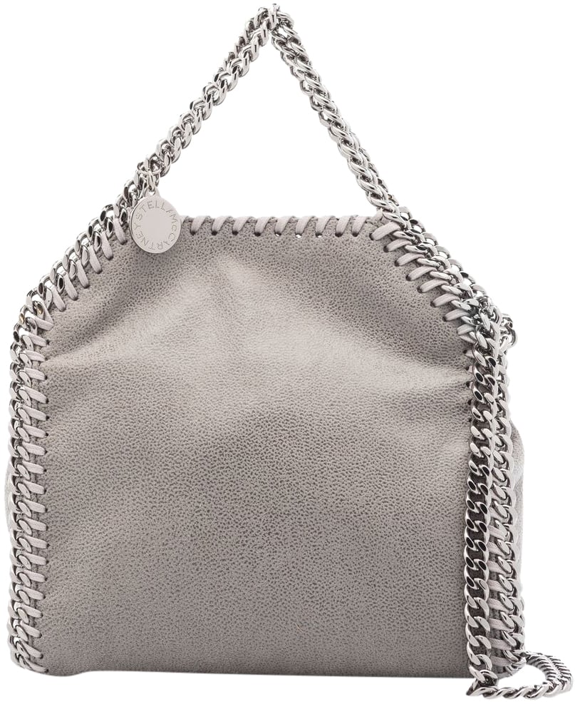 Stella McCartney Falabella Tiny Tote Bag Grijs