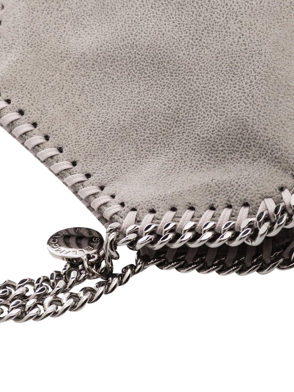 Stella McCartney Falabella Tiny Tote Bag Grijs