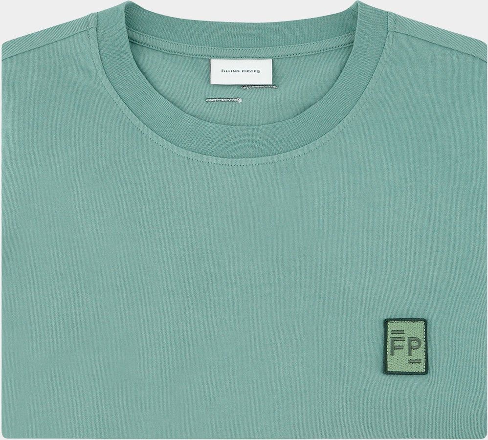 Filling Pieces T-shirt Lux Sage Green Groen