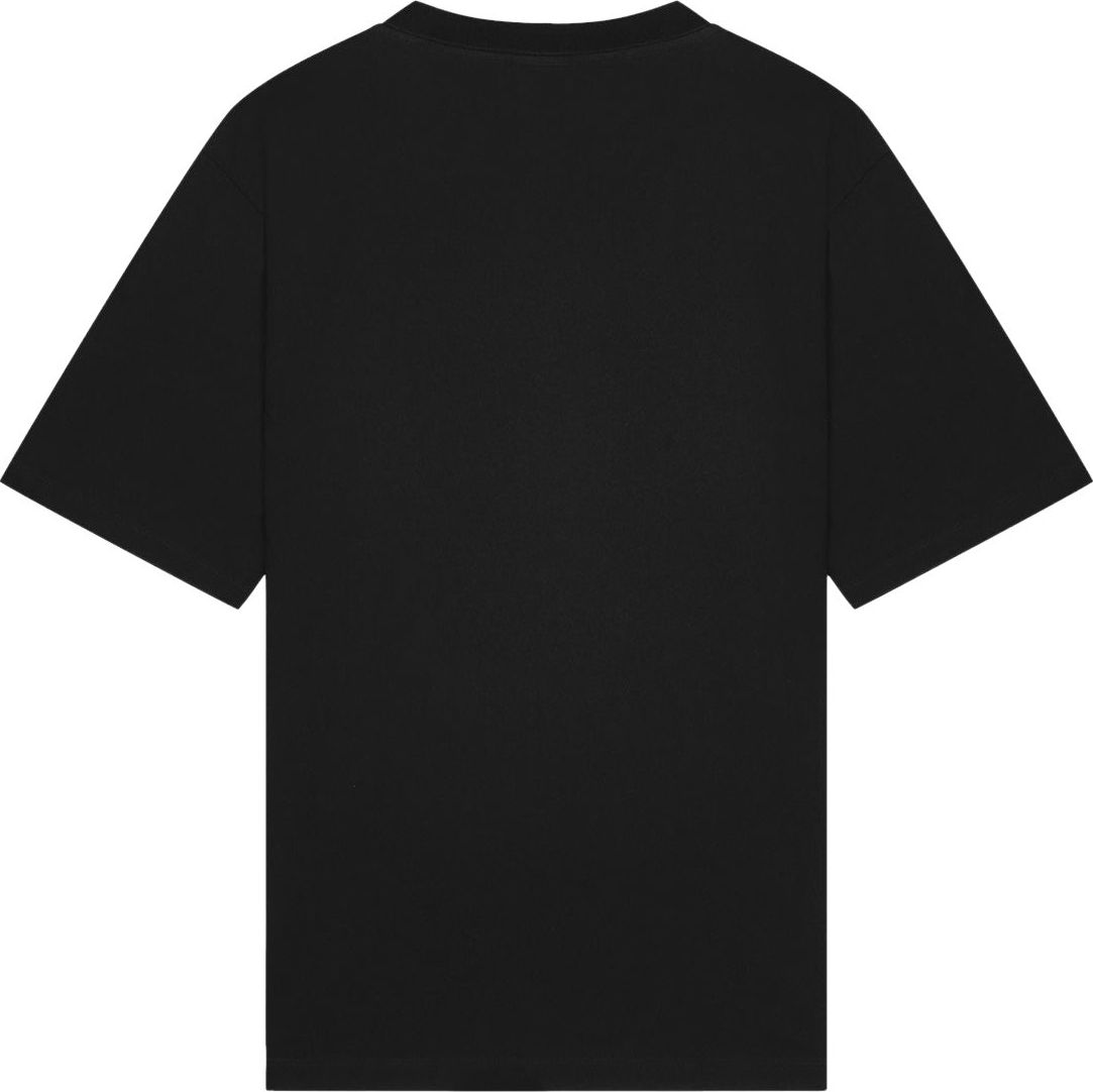 Filling Pieces T-shirt Gowtu Black Zwart