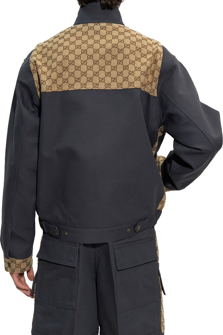 Gucci Gucci Monogram Jacket Grijs