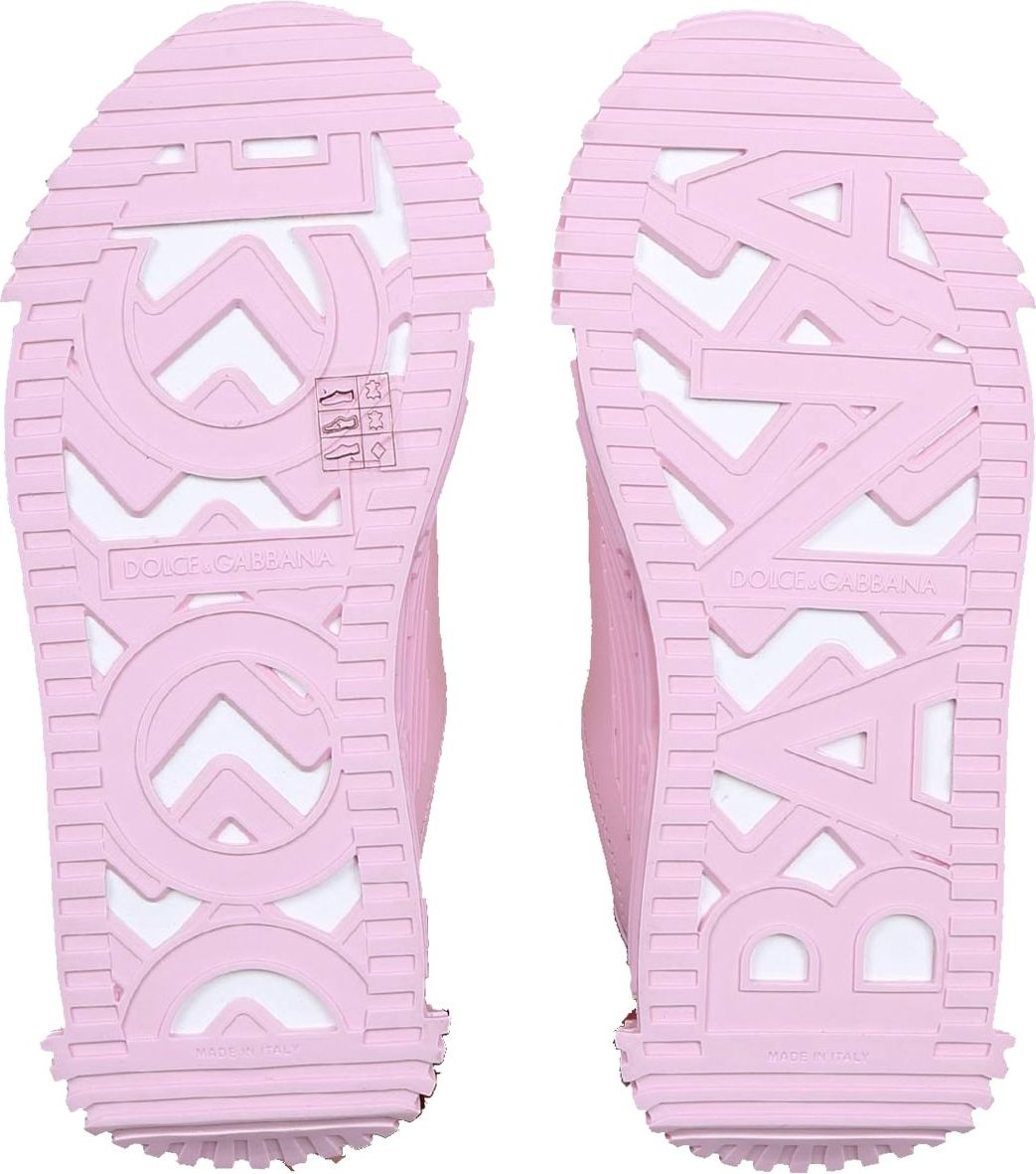 Dolce & Gabbana Dolce & gabbana sneakers in pink color leather Roze