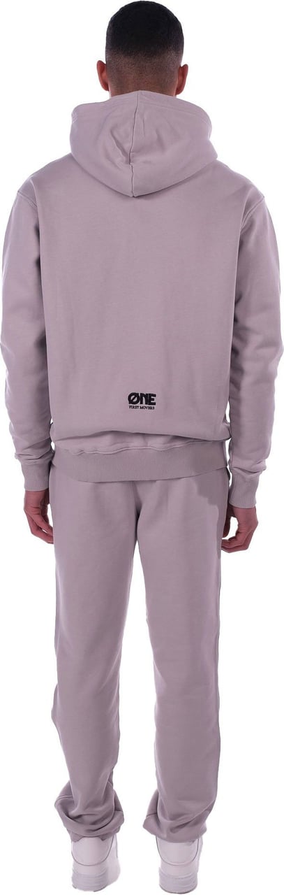 Øne First Movers Hoodie Embroidery Logo Grey Grijs