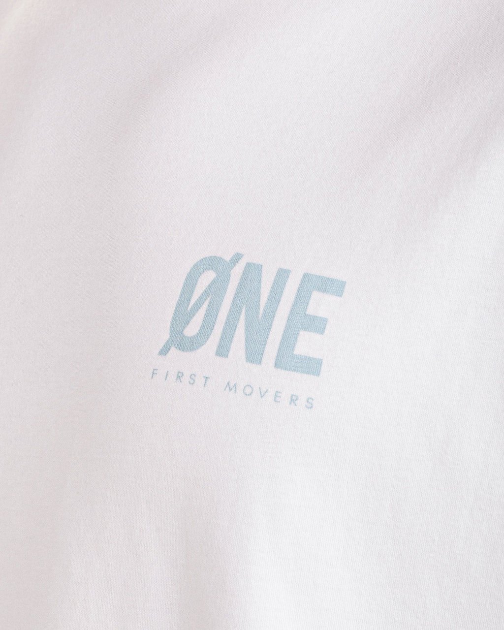 Øne First Movers T-Shirt Creative Øne White/Blue Wit
