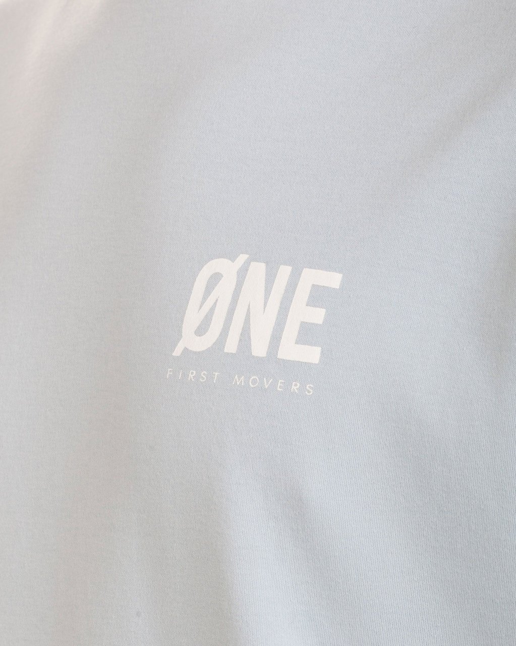 Øne First Movers T-Shirt Creative Øne Light Blue Blauw