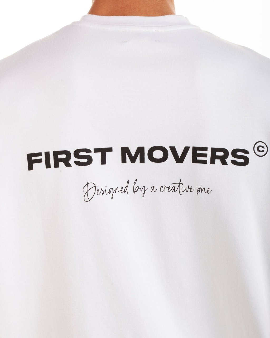 Øne First Movers T-shirt Creative Øne White/Black Wit